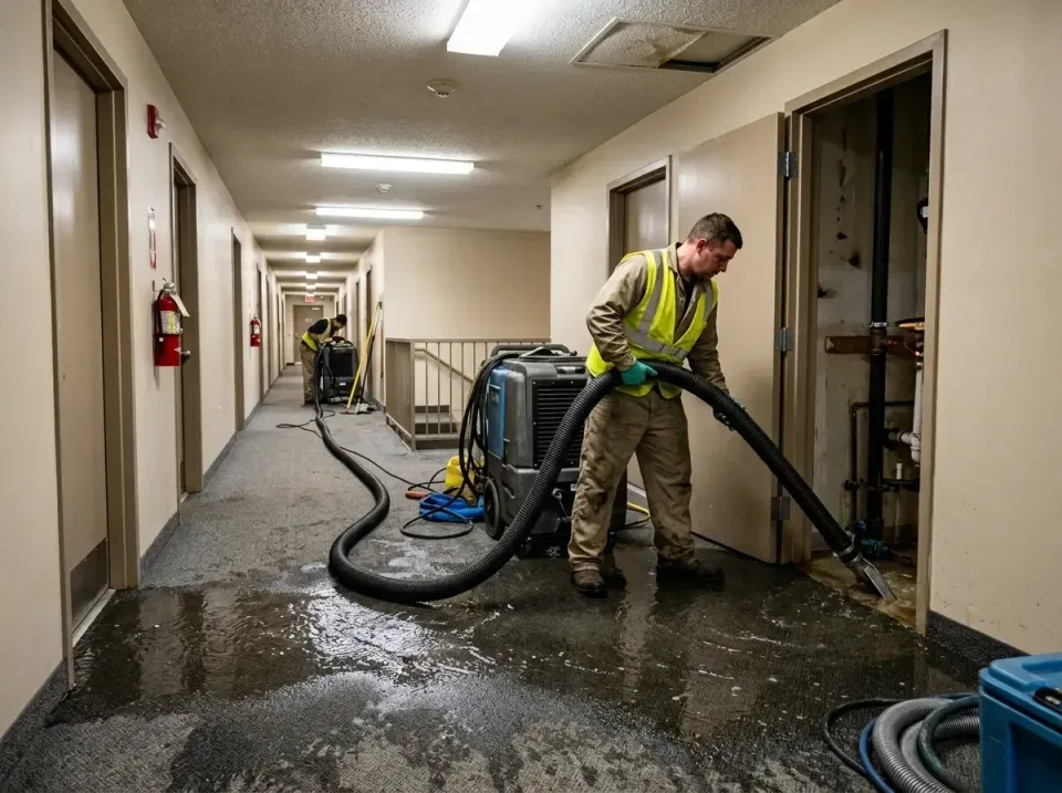 multi-unit-apartment-hallway-f-005 — frequently asked questions, Emergency Burst Pipe Water Extraction & Removal in Jewett C…